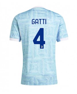 Günstige Juventus Federico Gatti #4 Auswärtstrikot 2025-26 Kurzarm